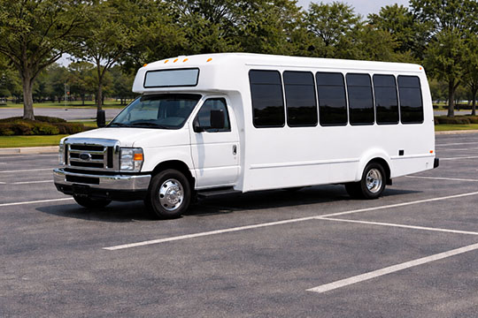 20-passenger minibus available for charter in Stamford, CT