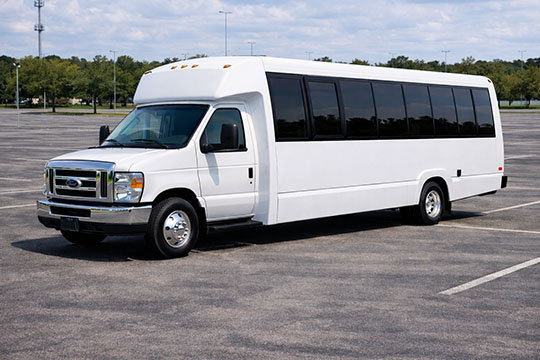 25-passenger minibus available for charter in Stamford, CT